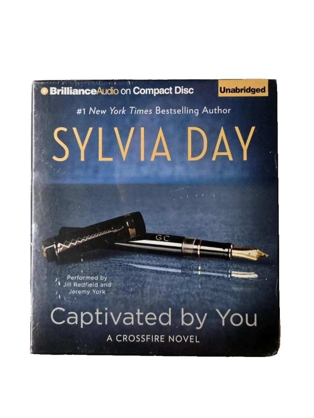 Captivated by You Sylvia Day (CD Audiobook, 2014, 10 Disc Set) Unabridged